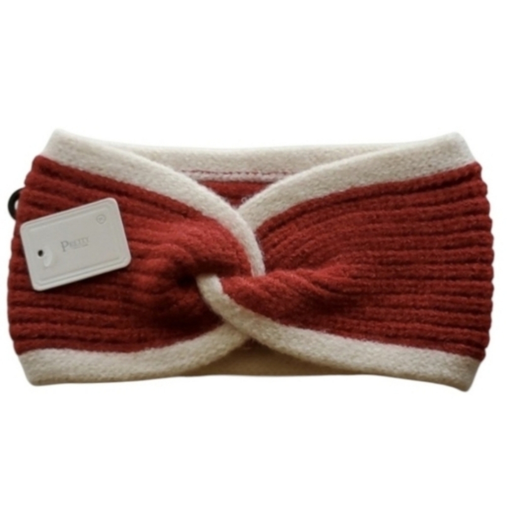 Rusty Red Knit Headband